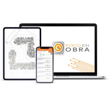 Miniatura Foco en obra