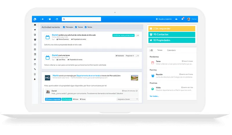 KiteProp CRM Inmobiliario