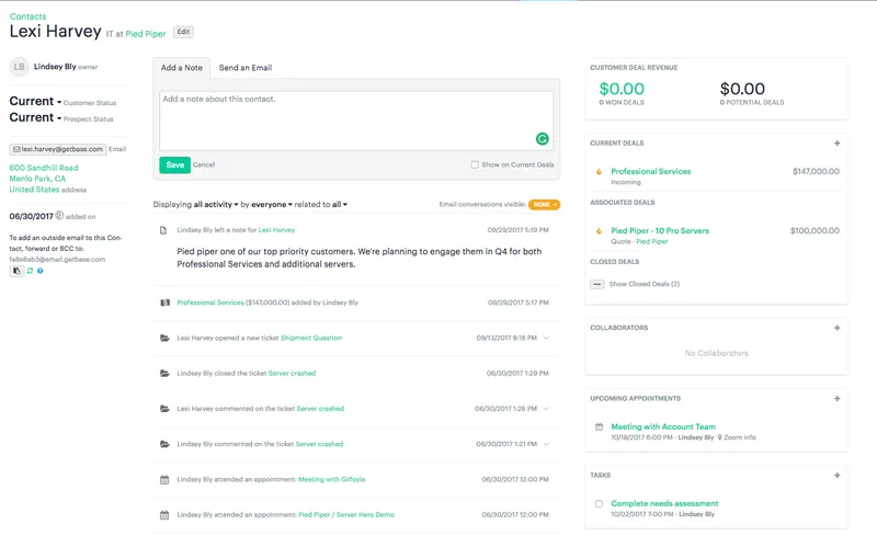 Zendesk CRM