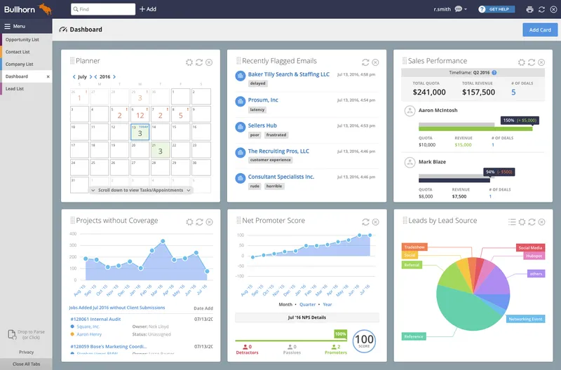 Bullhorn CRM