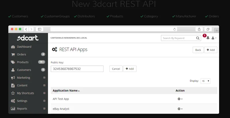 3dcart Ecommerce