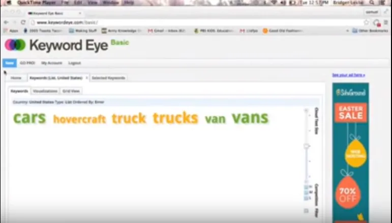 Keyword Eye
