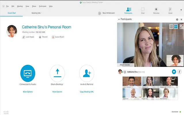 WebEx Meeting Center