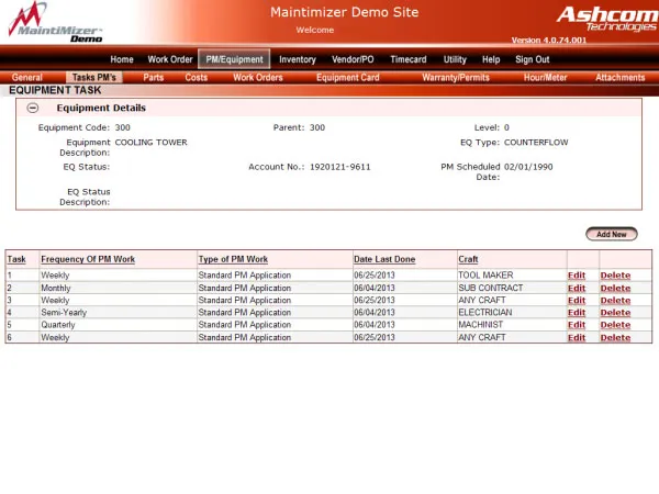 MaintiMizer CMMS