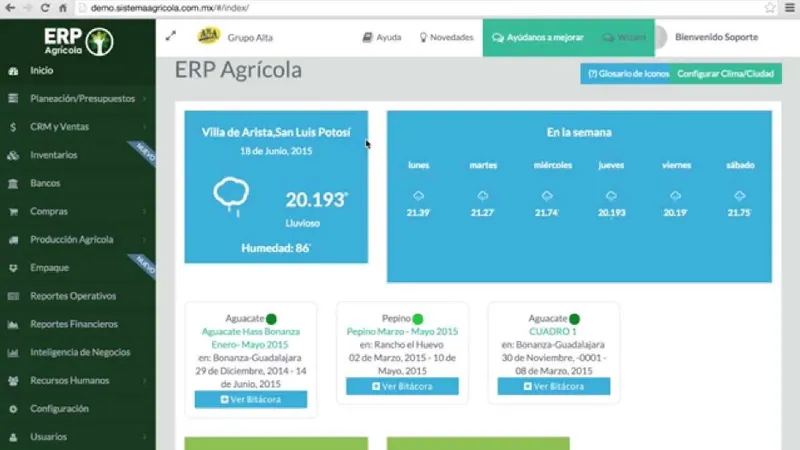 Logismic ERP Agrícola