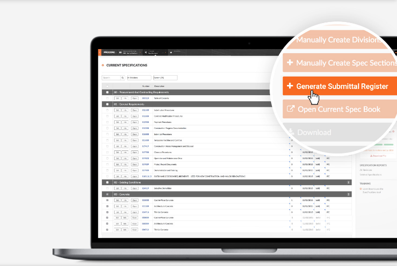 Procore Software Construcción