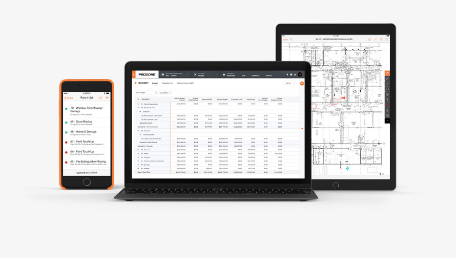 Procore Software Construcción